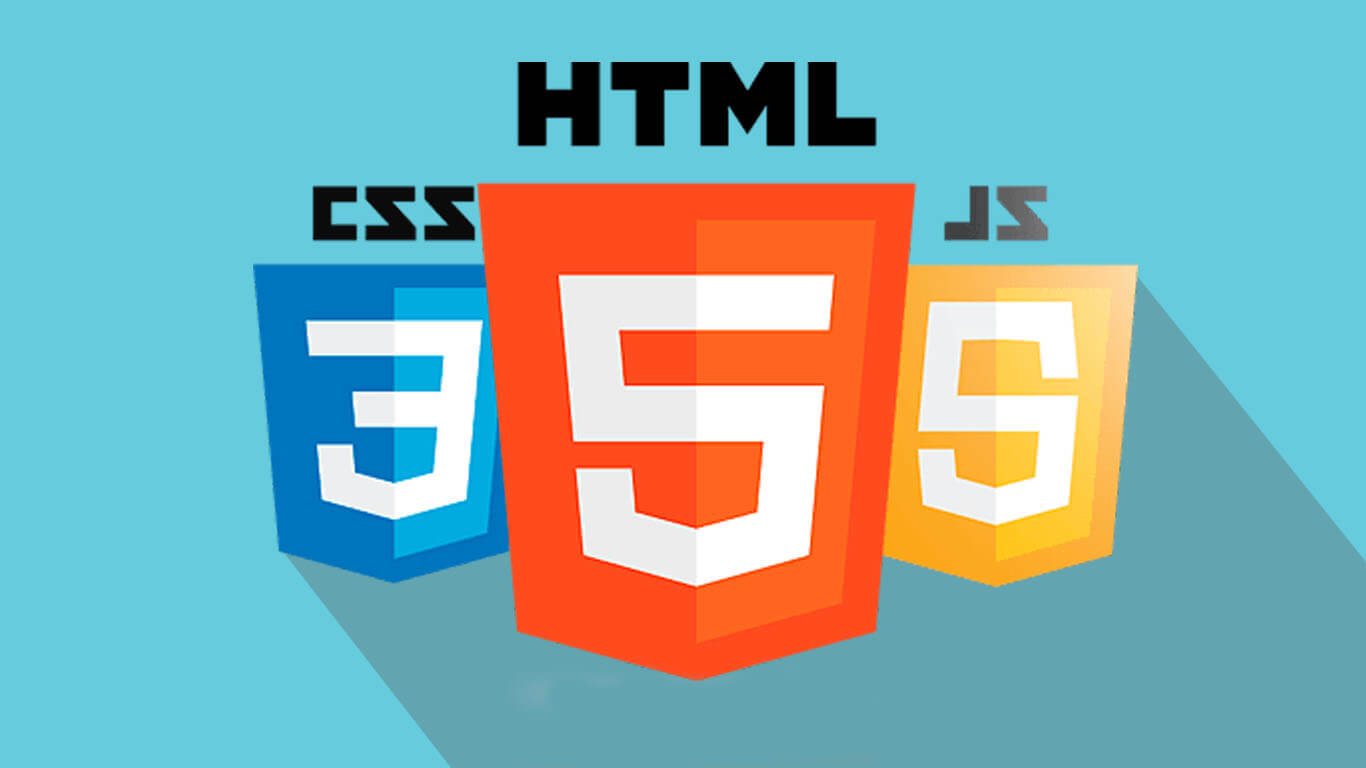 HTML, CSS, and JS logos
